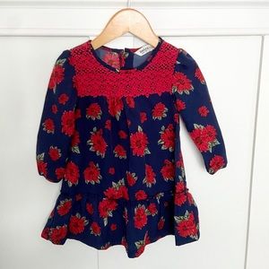 BeeBay Floral Ruffle Dress Toddler Girl